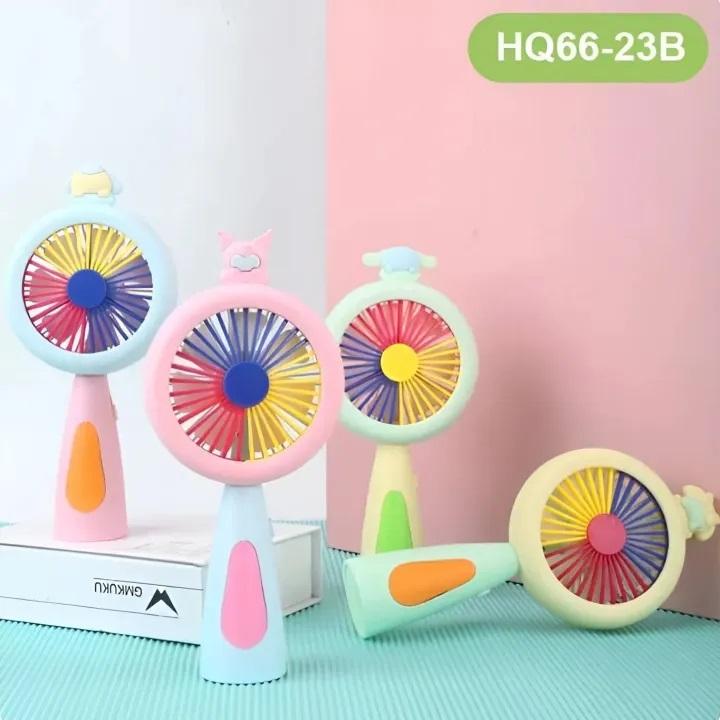 Rechargeable & Portable LED Lighting Mini Fan