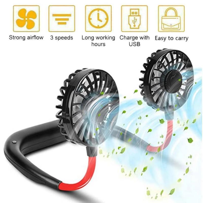 Portable Neck Fan | Electric, Wireless and Rechargeable
