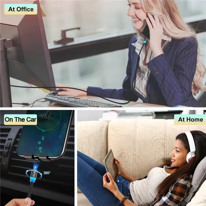 3-in-1 Magnetic Fast Charging Cable - Fanub.shop