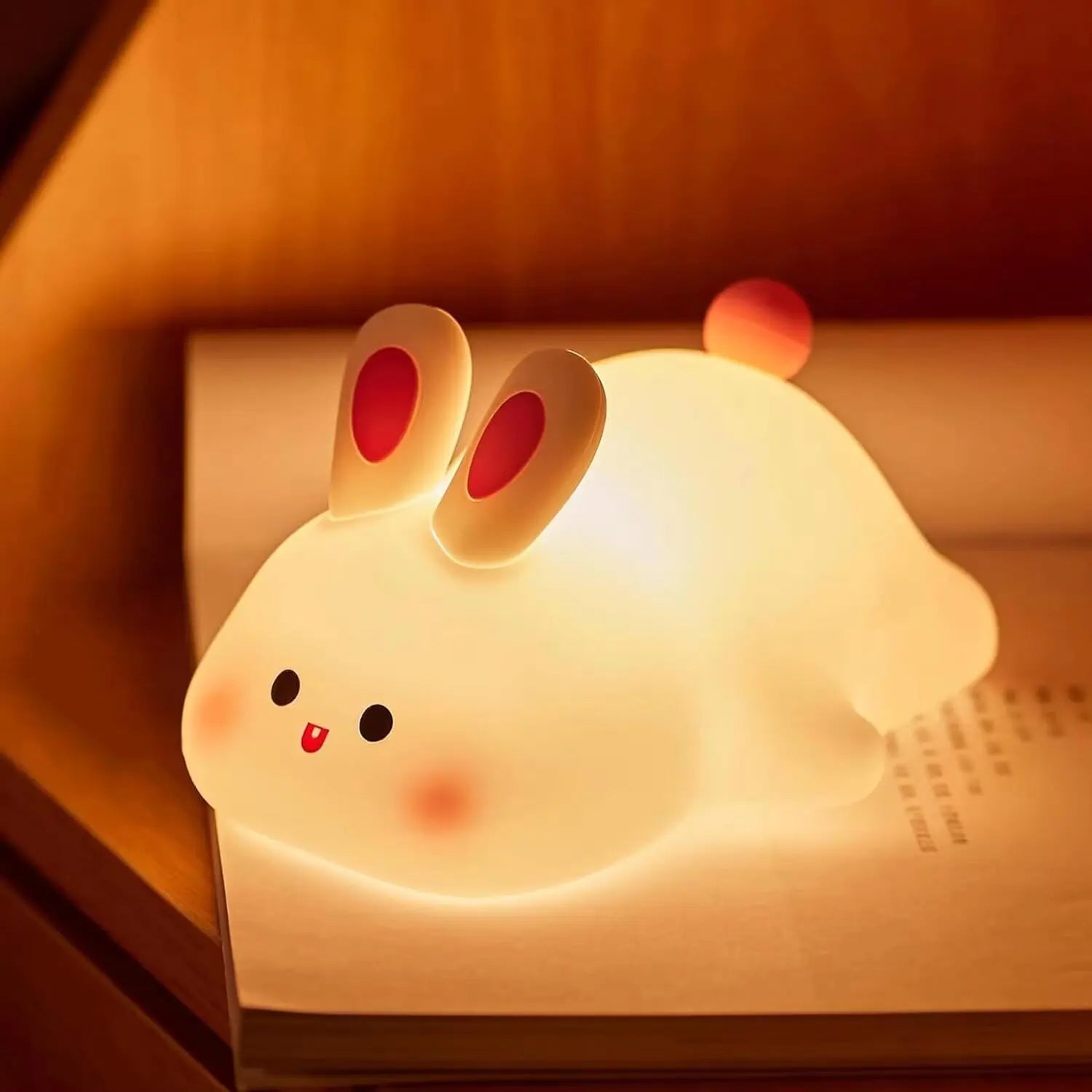 Cute Rabbit Silicone Lamp - Fanub.shop