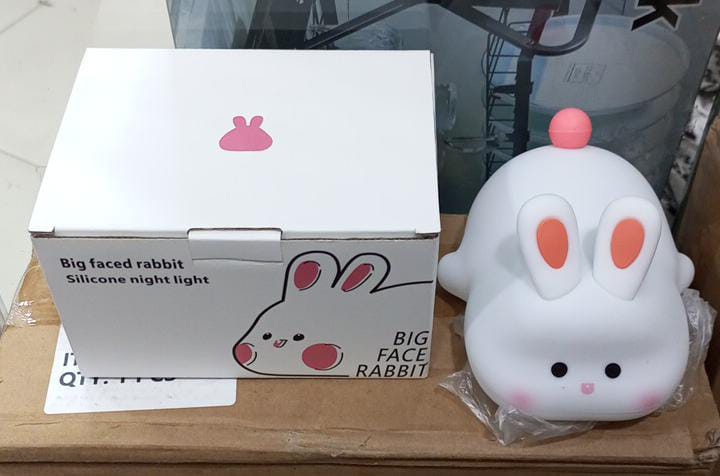 Cute Rabbit Silicone Lamp - Fanub.shop