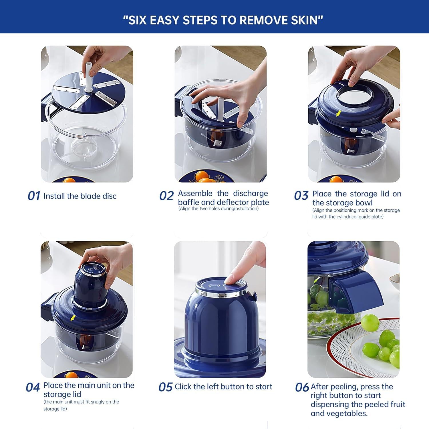 Automatic Electric Fruit Peeler - Fanub.shop