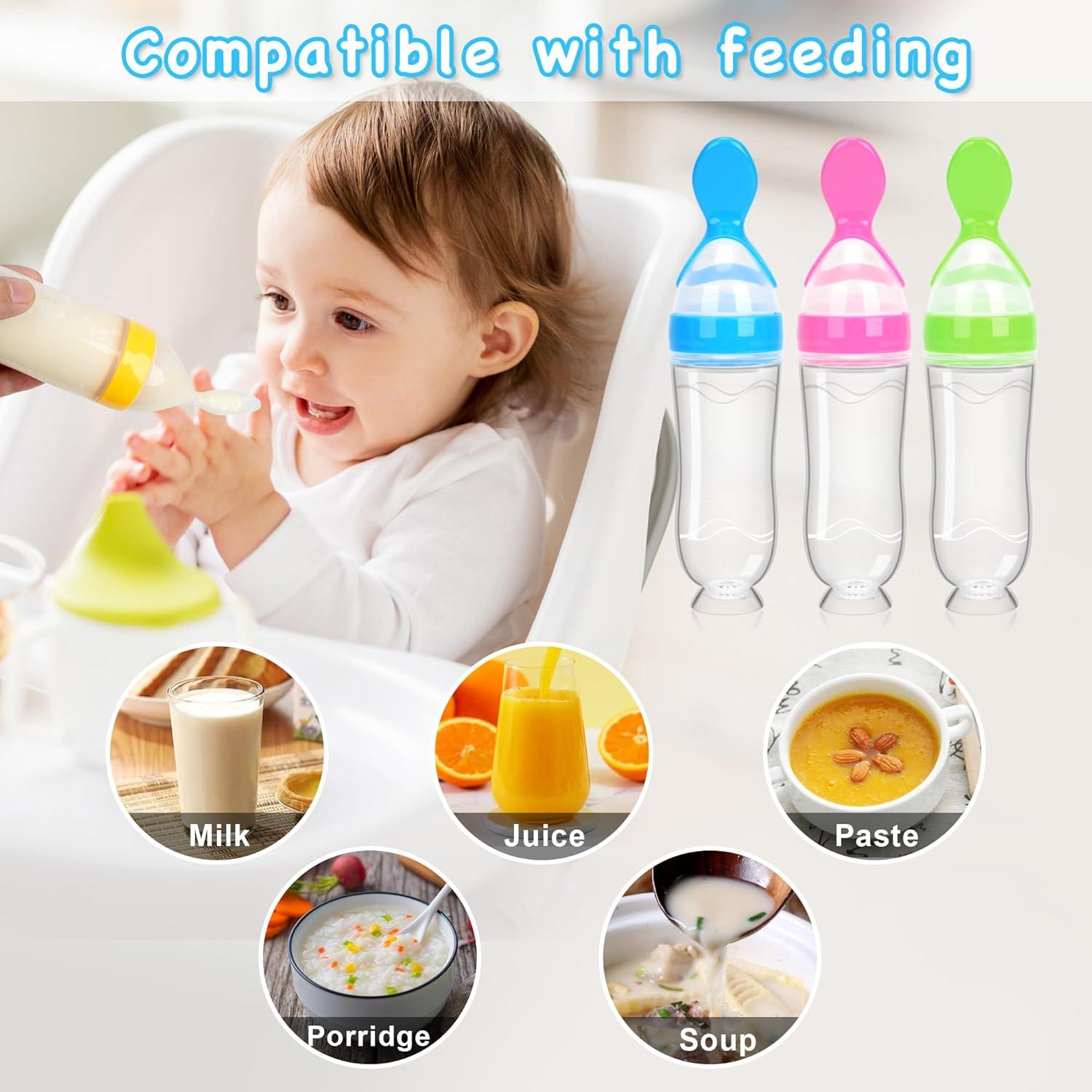 Combo Baby Spoon Feeder With Free Fruit Pacifier - Fanub.shop