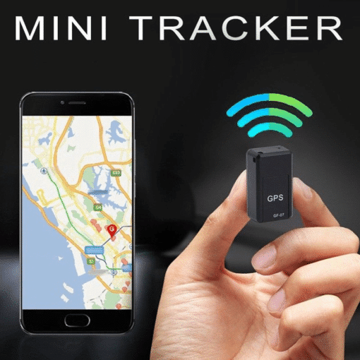 Mini Magnetic GPS Tracker - Real-Time Tracking and Listening